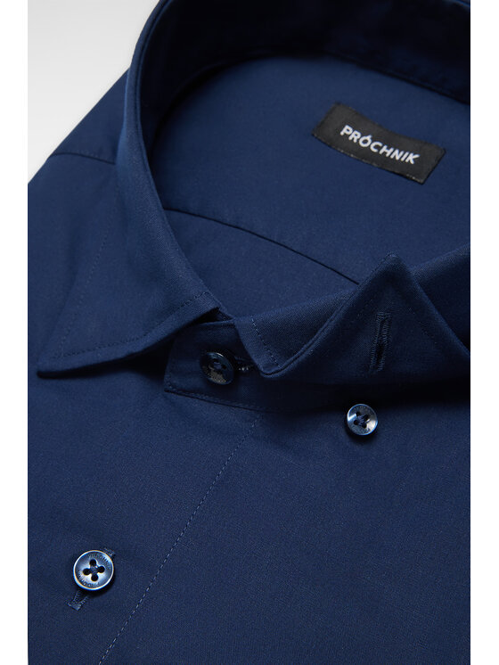 Próchnik Próchnik Koszula PM49 KO073224000046 Granatowy Slim Fit