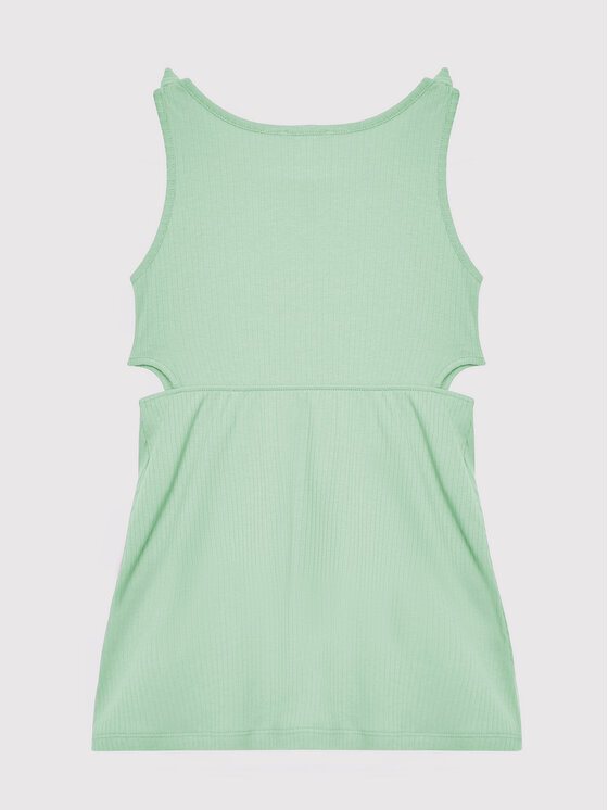 United Colors Of Benetton United Colors Of Benetton Sukienka letnia 3HCGCV005 Zielony Regular Fit