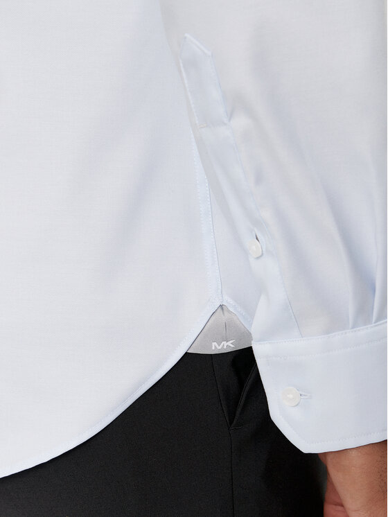 Michael Kors Michael Kors Koszula MD0DS01032 Błękitny Slim Fit