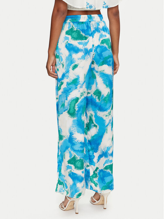 Vero Moda Vero Moda Hlače iz tkanine Ea 10326475 Modra Regular Fit