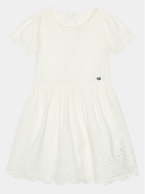 Guess Guess Ежедневна рокля K3GK08 WCVM0 Бял Regular Fit