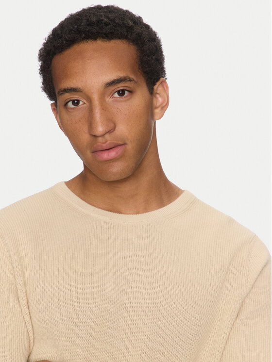 Blend Blend Sweater 20714336 Bézs Regular Fit