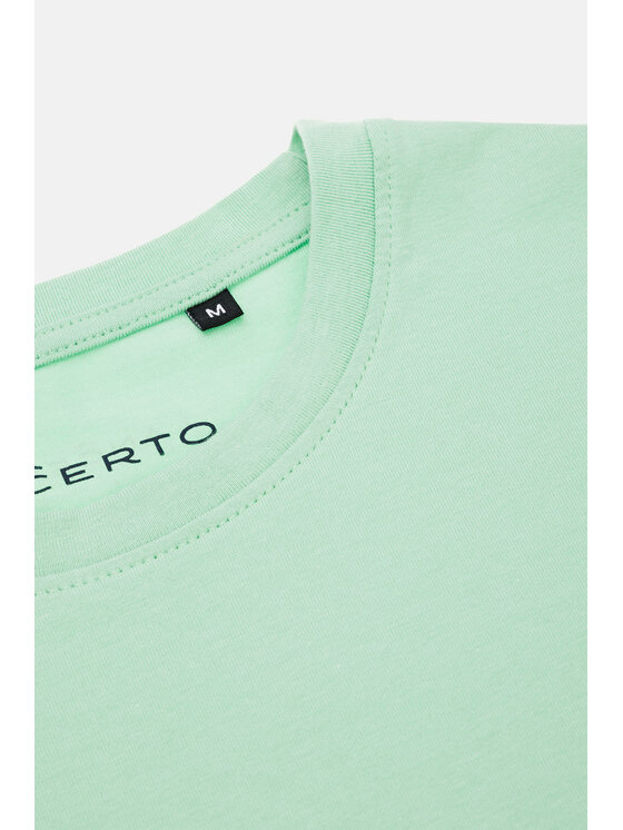 Lancerto Lancerto T-Shirt Linus TS073123000027 Zielony Regular Fit