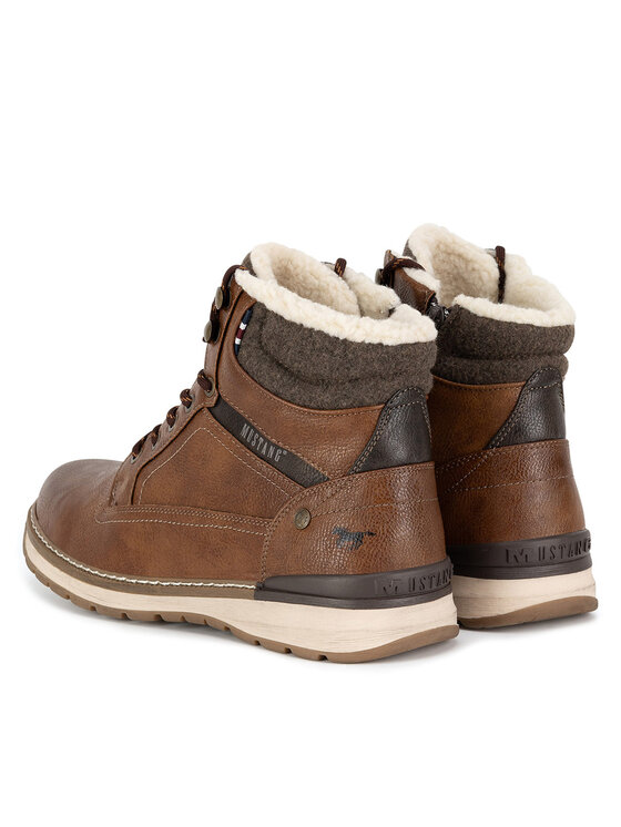 Mustang Mustang Schnürschuhe 4141-610 Braun
