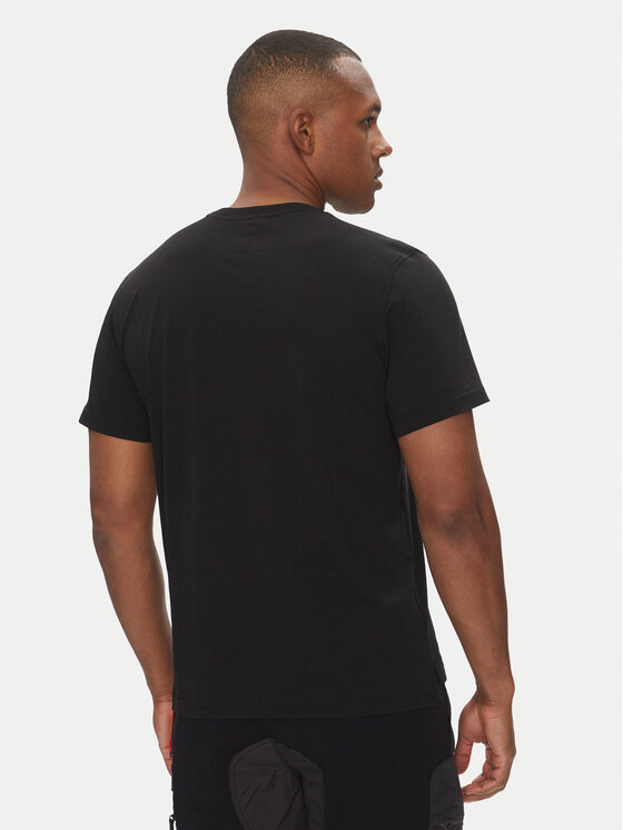 Parajumpers Parajumpers T-Shirt Mojave 25SMPMTSRE07 Czarny Regular Fit