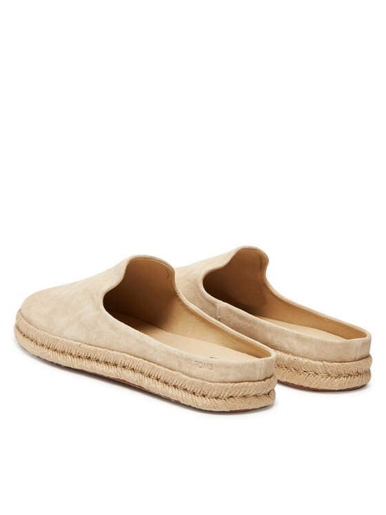 Toms Toms Еспадрильї Santiago Mule 10021846 Бежевий
