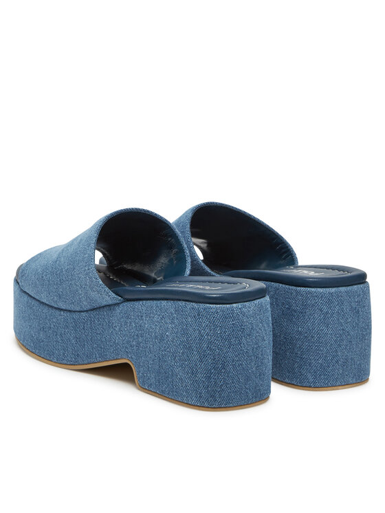 Pollini Pollini Klapki SA28248I0MTQ0707 Niebieski