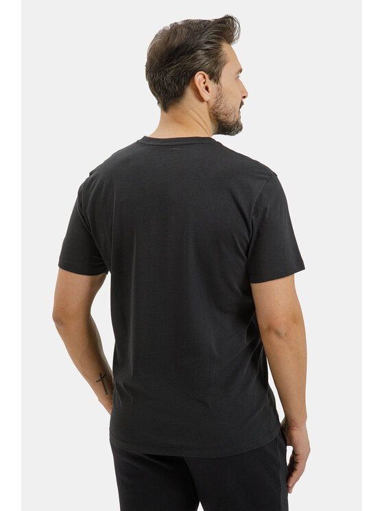 Cross Jeans Cross Jeans T-Shirt 16174-020 Czarny Regular Fit