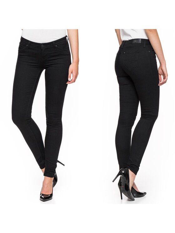 Lee Lee Jeansy TOXEY Czarny Skinny Fit