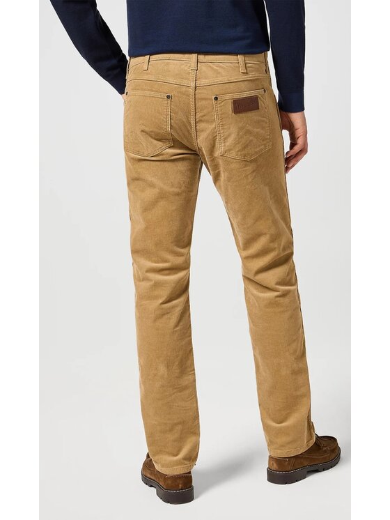Wrangler Wrangler Pantaloni di tessuto Greensboro Beige Regular Fit