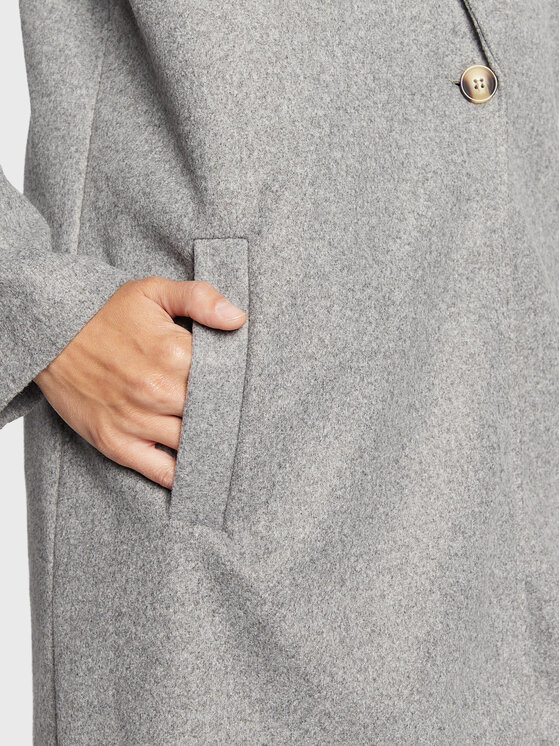 Brave Soul Brave Soul Übergangsmantel LJK-PYRAMID Grau Regular Fit