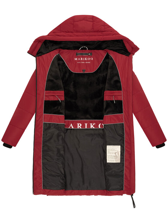 Marikoo Marikoo Kurtka zimowa Natsukoo XVI Czerwony Regular Fit
