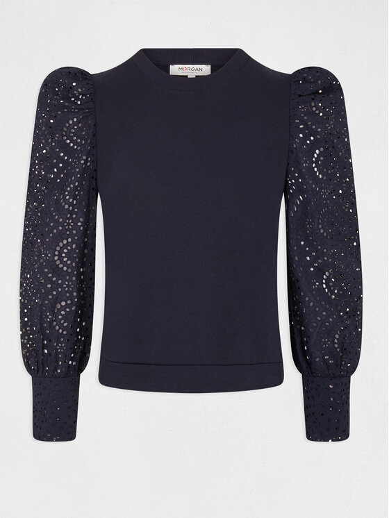 Morgan Morgan Μπλούζα 231-TBRODA Σκούρο μπλε Regular Fit