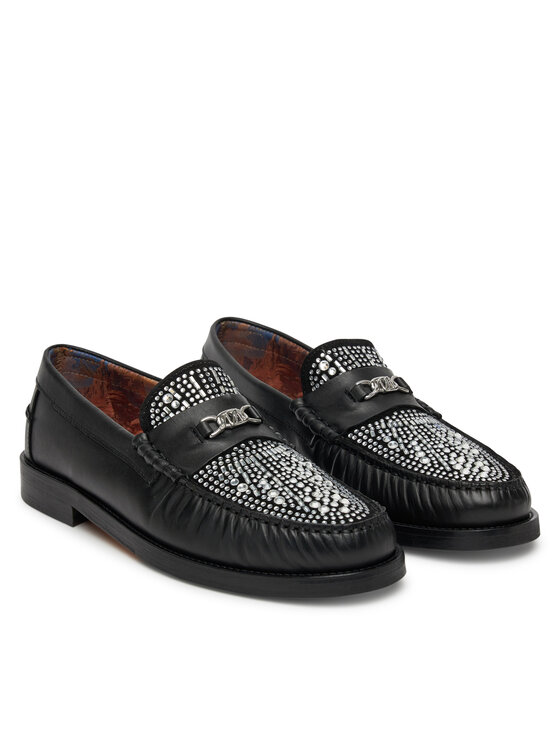Naked Wolfe Naked Wolfe Mokassins Riviera Schwarz
