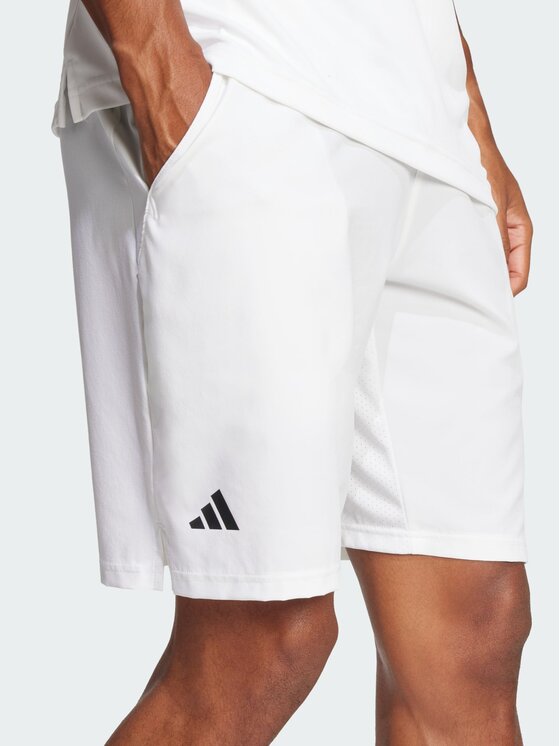 adidas adidas Szorty tenisowe 143601 Biały Regular Fit