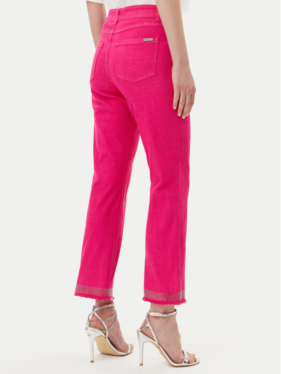 Joseph Ribkoff Joseph Ribkoff Culottes nohavice 243964S25 Ružová Regular Fit