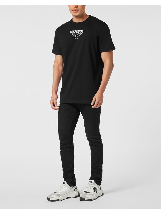 PHILIPP PLEIN PHILIPP PLEIN T-Shirt 26263 Černá Regular Fit
