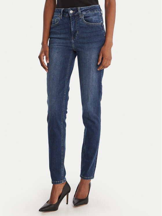 Liu Jo Liu Jo Farmer UF5013 D4615 Kék Skinny Fit