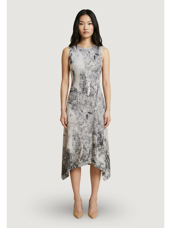 Desigual Desigual Vestito da giorno VEST_CATTY Grigio Firm Fit