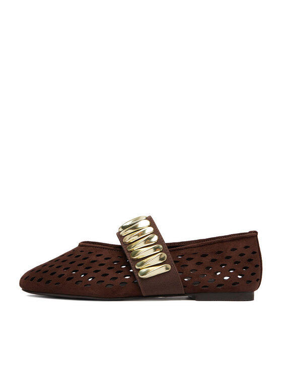 DeeZee DeeZee Baleriny CEO-HY8171-1 Brązowy