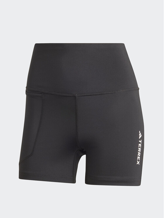adidas adidas Sportovní kraťasy Terrex Multi IB1892 Černá Slim Fit