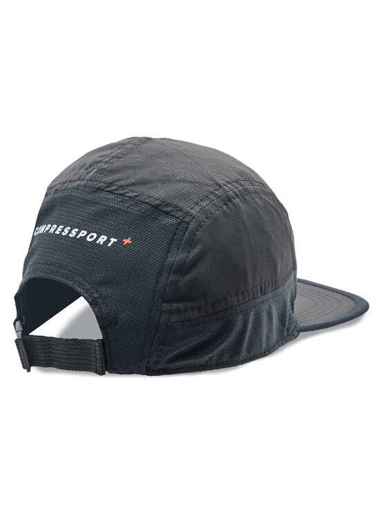 Compressport Compressport Бейсболка 5 Panel Light Cap CU00097B Чорний