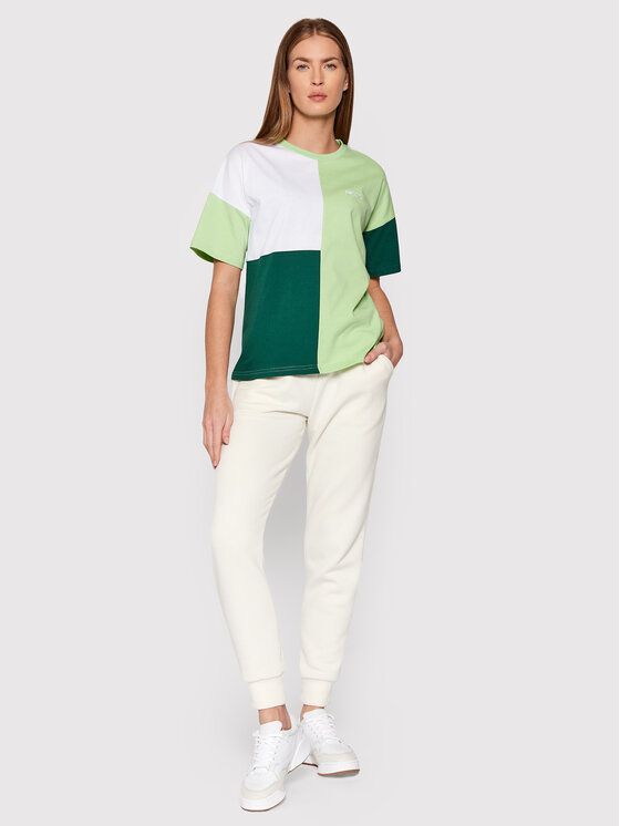 T-shirt KLASYK Mousse 1062 Verde Regular Fit