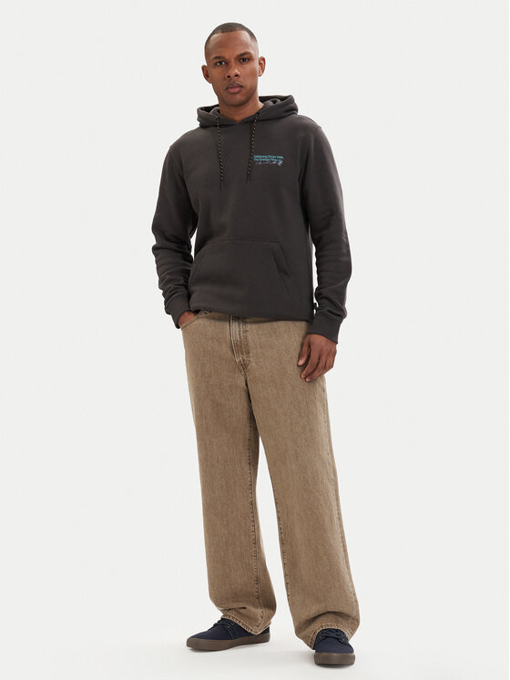 Billabong Billabong Mikina Compass Po EBYSF00173 Čierna Regular Fit