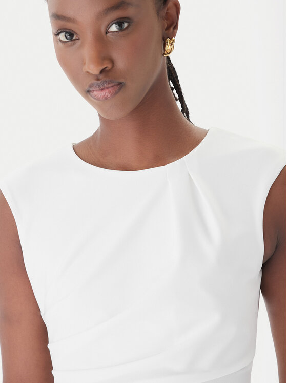 Rinascimento Rinascimento Coctailkleid CFC0127683003 Weiß Slim Fit