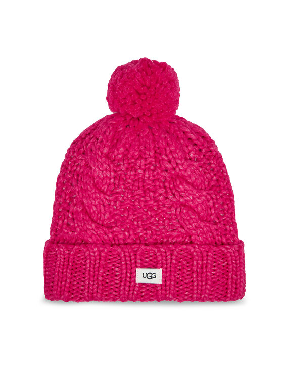 Ugg Ugg Комплект шапка и ръкавици K Infant Knit Set 22726 Розов