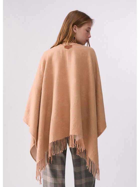 Liu Jo Liu Jo Poncho 2F6042T275100070 Beige Regular Fit