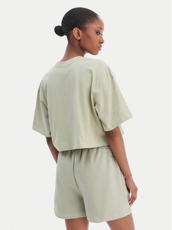 Reebok Reebok T-shirt Reebok x Ewa Chodakowska RK25612CCW Verde chiaro Relaxed Fit