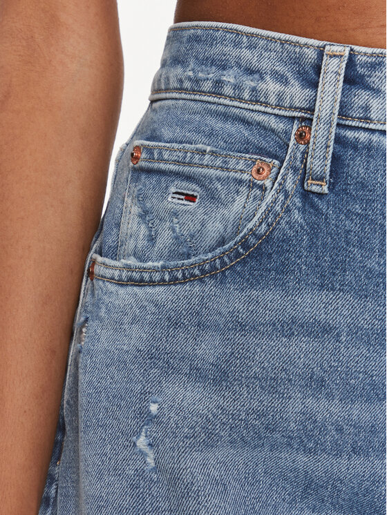 Tommy Jeans Tommy Jeans Džínsy Mom Jean Uh Tpr Ah7139 DW0DW17283 Modrá Mom Fit