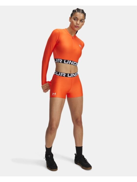 Under Armour Under Armour Szorty sportowe UA-1383629-847 Pomarańczowy jasny Slim Fit