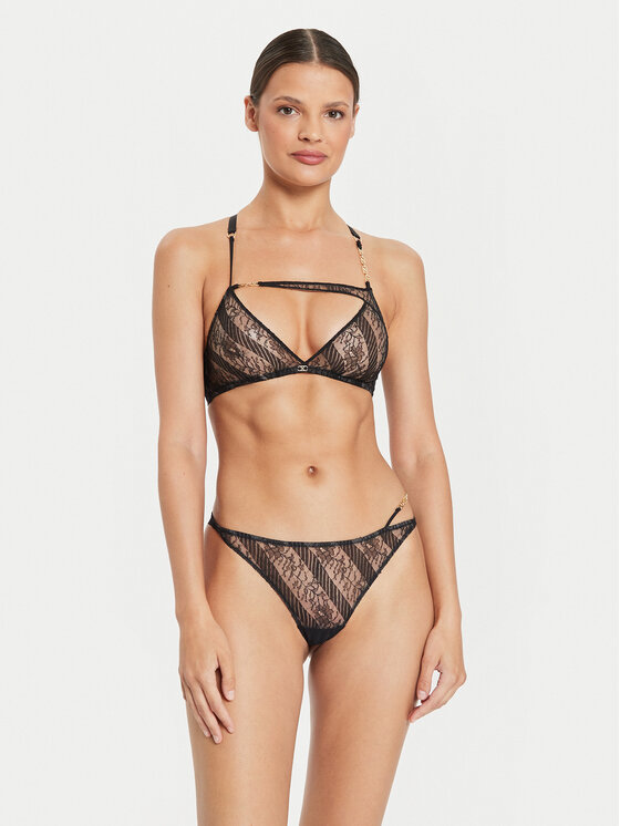 Chantelle Chantelle Culotte brasiliana Slash C010G0 Nero