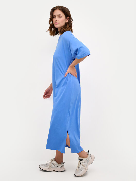 Kaffe Kaffe Rochie de zi Edna 10507351 Albastru Loose Fit