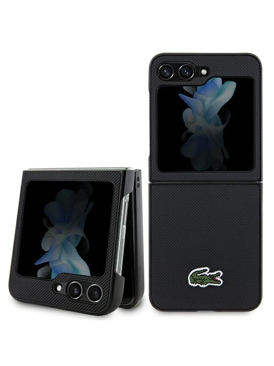 Lacoste Lacoste Etui na telefon Z Flip5 Czarny