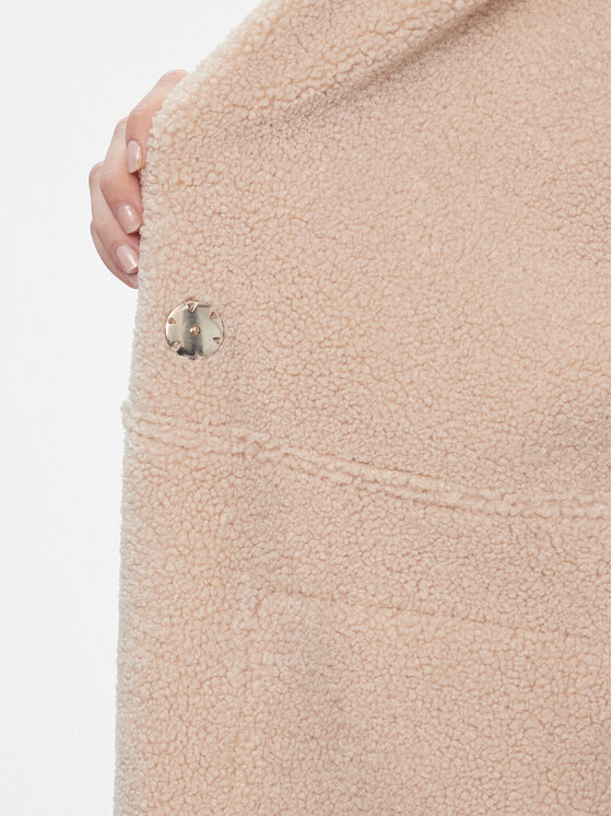 Marc Aurel Marc Aurel Fellmantel 5496 1000 93142 Beige Loose Fit