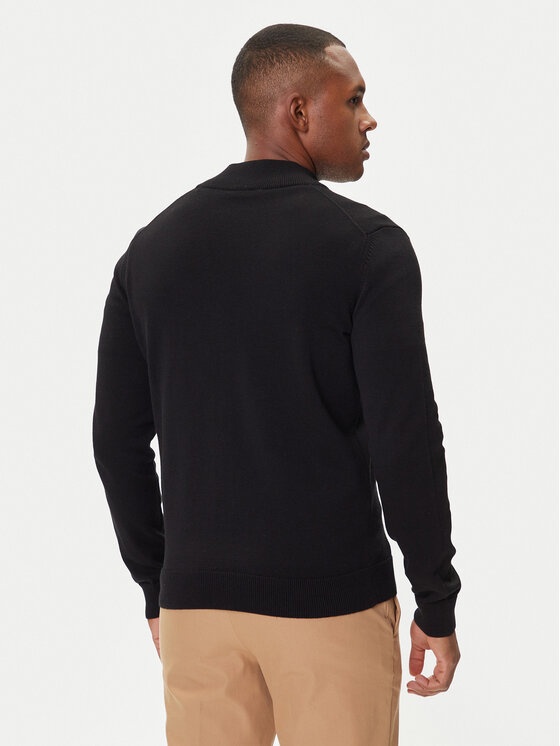 Aeronautica Militare Aeronautica Militare Kardigan 252MA1580UL00506 Crna Regular Fit