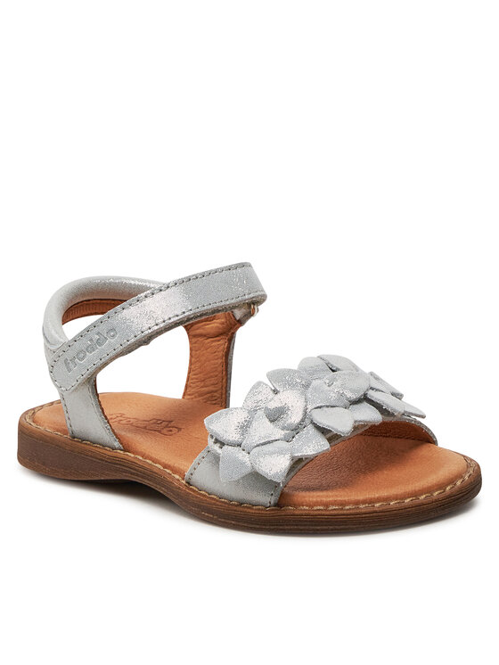 Froddo Froddo Sandalen Lore Flowers G3150251-4 M Silberfarben