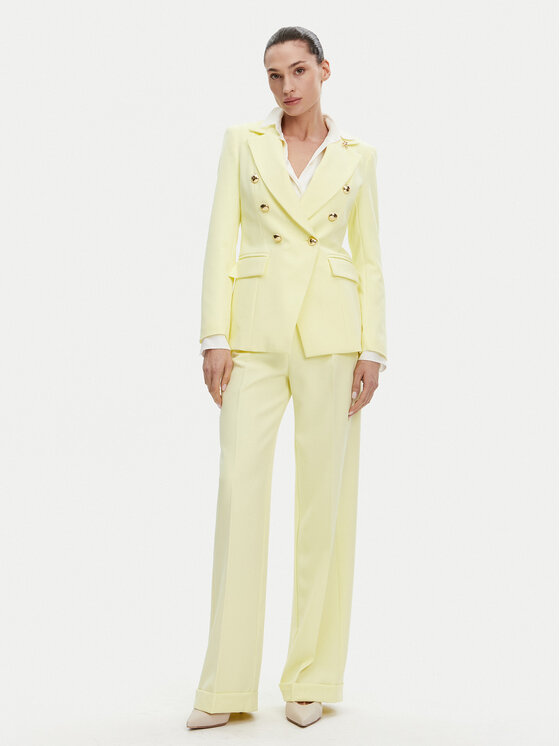 Maryley Maryley Sacou 25EB139/43LL Galben Regular Fit