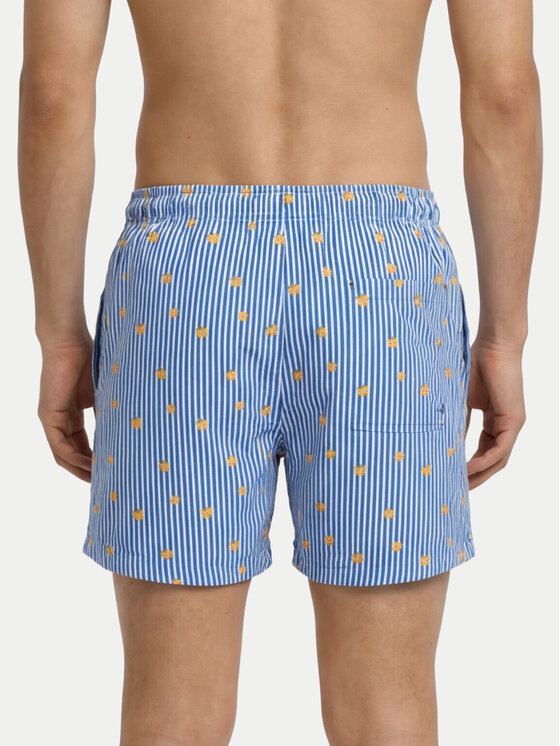 Jack & Jones Jack & Jones Plavecké šortky Maui Breeze 12291425 Modrá Regular Fit