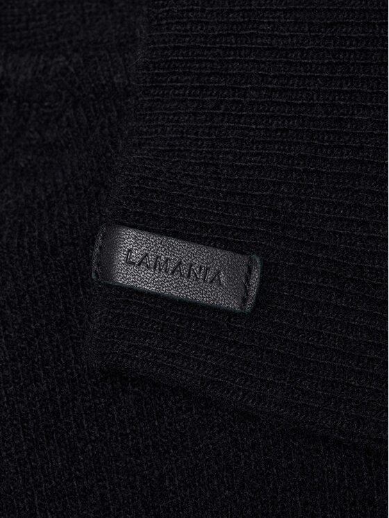 La Mania La Mania Mikina NANA Čierna Basic Fit