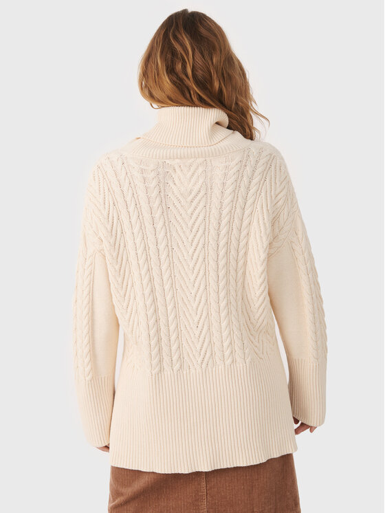 Dolcevita Rennah 30307175 Écru Loose Fit