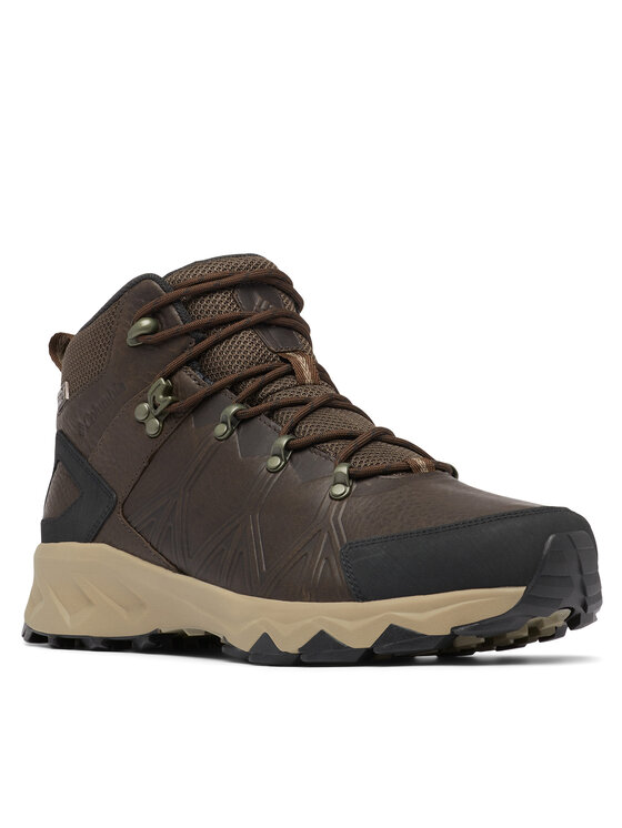 Columbia Columbia Trekkingi Peakfreak II Mid Outdry Leather 2100701 Brązowy