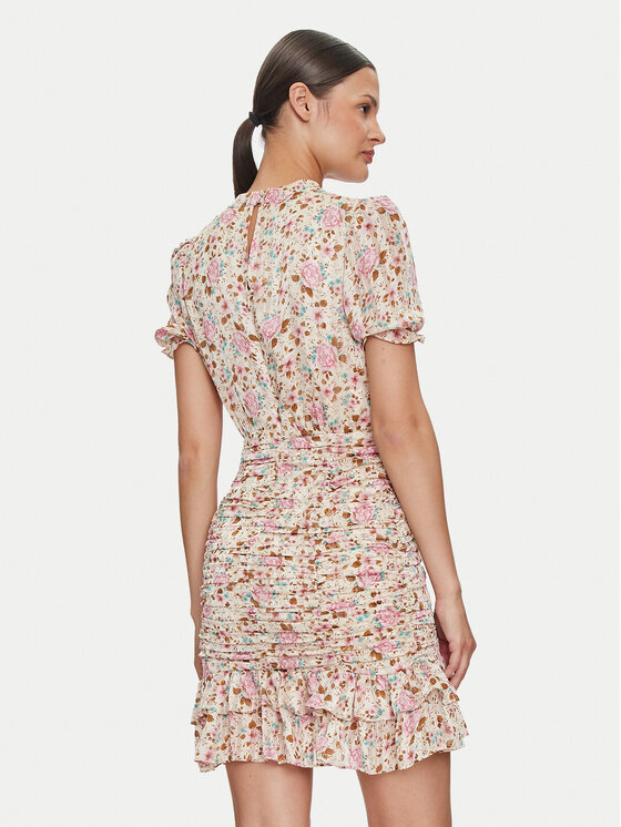 Guess Guess Sukienka codzienna W4YK41 WGBL2 Różowy Regular Fit