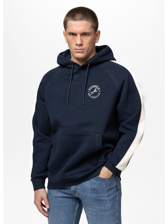 PITBULL Męska Bluza, rozmiar 3XL, Granatowa, SAN DIEGO CA