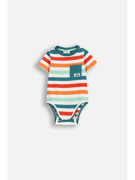 Coccodrillo Coccodrillo Dětské body WC5112201DBN-022 Barevná Regular Fit