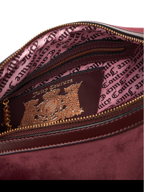 Juicy Couture Juicy Couture Ročna torba CEO-BIJXT8990WZC Bordo rdeča