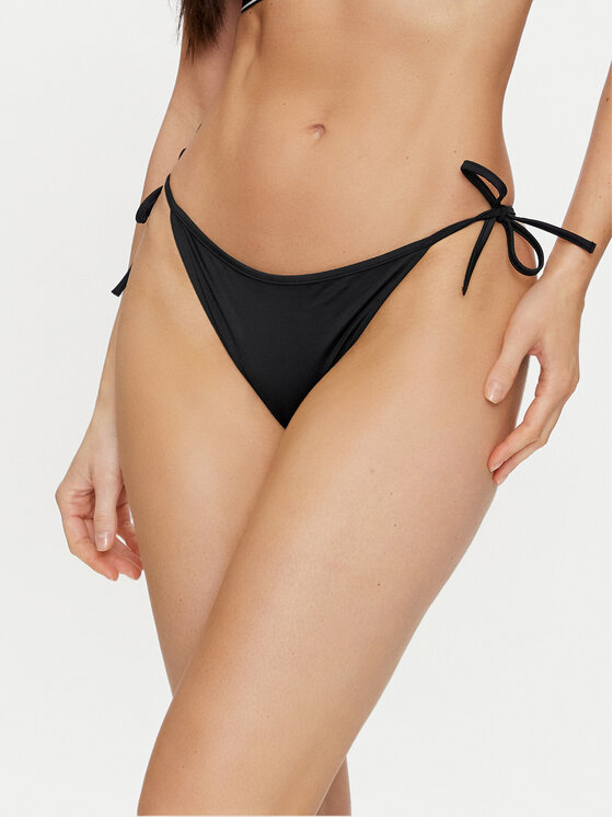 Calvin Klein Swimwear Spodnji del bikini KW0KW02431 Črna